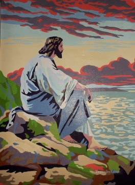 Jésus pop Religieuse Christianisme Peinture à l'huile